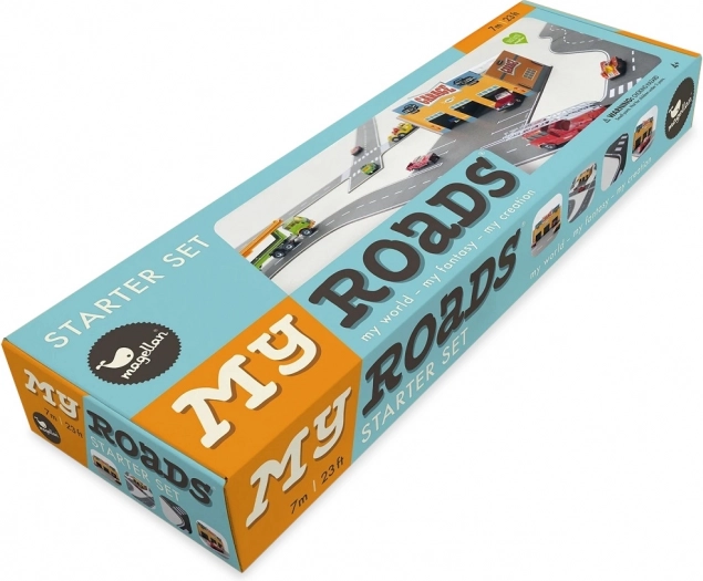 magellan myroads početni set ceste s garažom