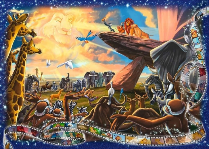 RAVENSBURGER Puzzle Kralj lavova 1000 dijelova