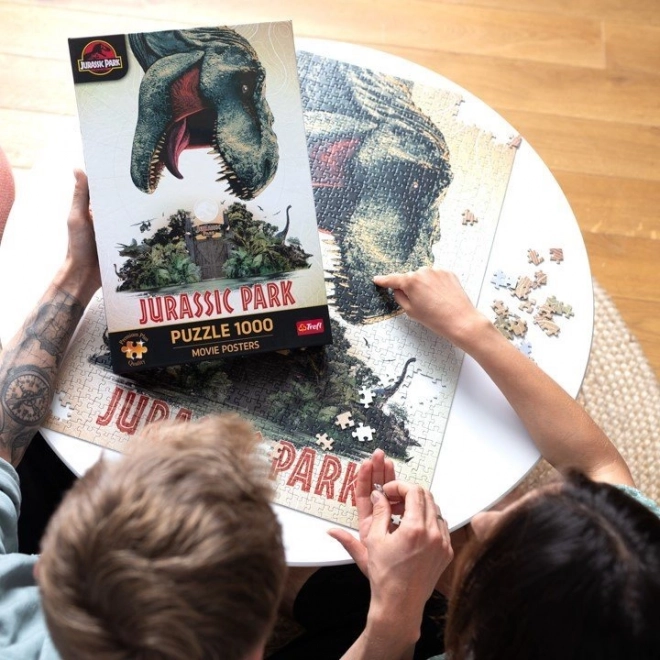 TREFL Puzzle Premium Plus Jurassic Park: Filmski plakat 1000 komada