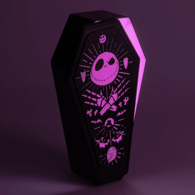 3D svjetlo Nightmare Before Christmas u obliku lijesa