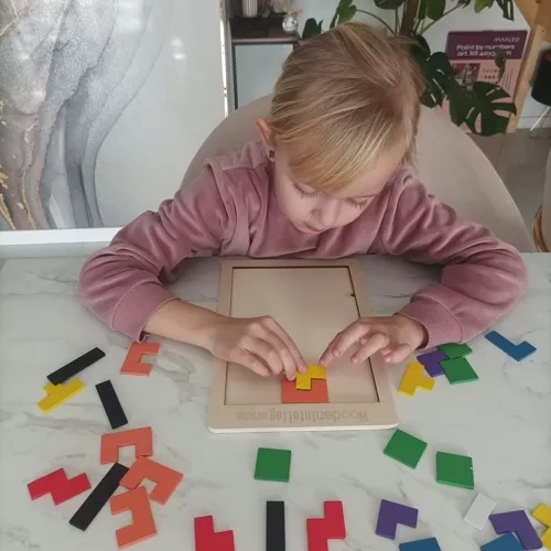 Drvene slagalice/tetris Kruzzel 22667