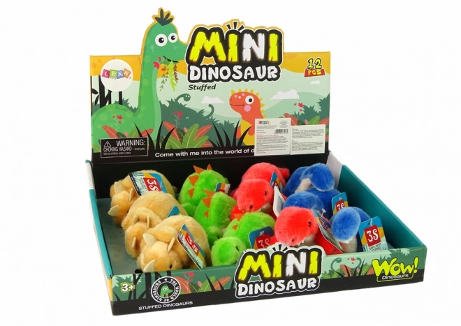 Mini plišana figura dinosaura 4 vrste