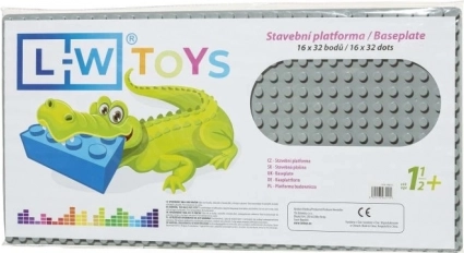Podloga za građenje Junior 16x32 siva