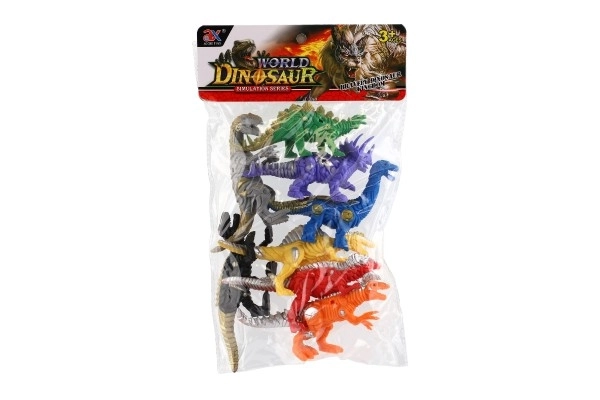 Dinosaurus/Drak 8 kom plast 14-17cm u vrećici 22x35x7cm