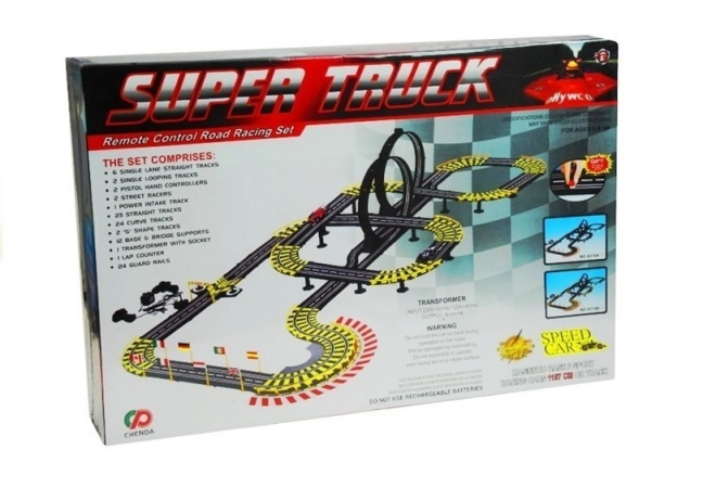 Trkaća staza 11 metara + 2 automobila Power Pack