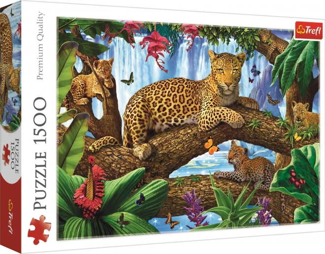 Puzzle Odmor u krošnjama drveća 1500 dijelova