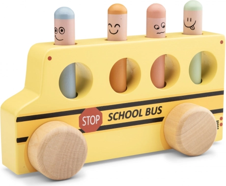 Pop-up - iskačući tuljci - školski autobus