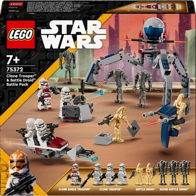 LEGO® Star Wars™ 75372 Borbeni paket kloniranog vojnika i borbenog droida