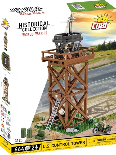 Konstrukcijski set kontrolni toranj SAD 1:35 – 664 dijelova
