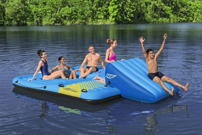 HYDRO-Force Otok + tobogan 376x311cm BESTWAY