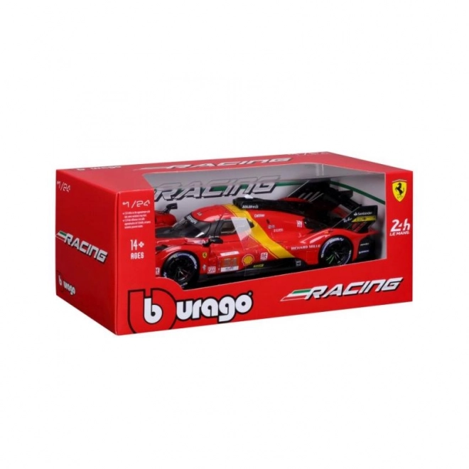 Bburago 1:24 Ferrari Racing - 499P LMH - Crvena #51