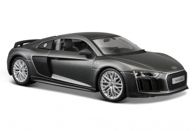 Model automobila Audi R8 kompozit 1/24 sivi