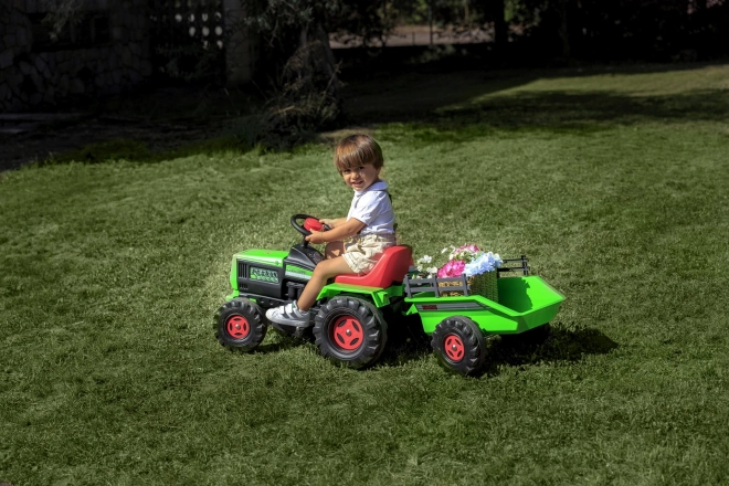 Dječji električni traktor s prikolicom 6V