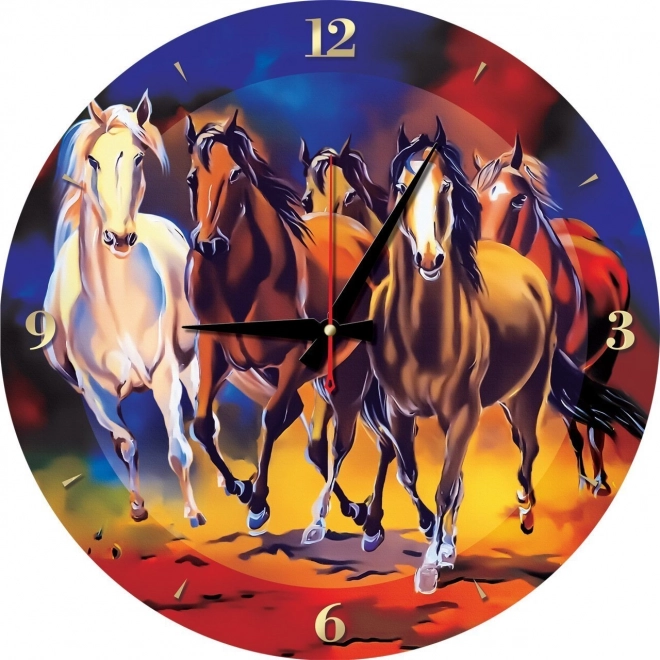 Puzzle sat Konji 570 dijelova s okvirom