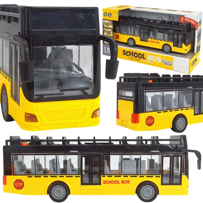 Autobus WOOPIE s svjetlima i vratima koja se otvaraju