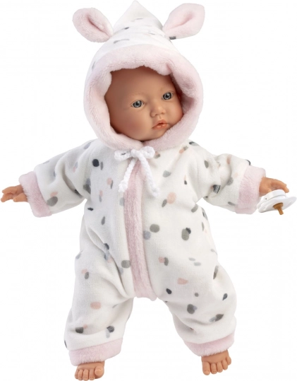 Realistična lutka beba LITTLE BABY s mekanim platnenim tijelom 32 cm
