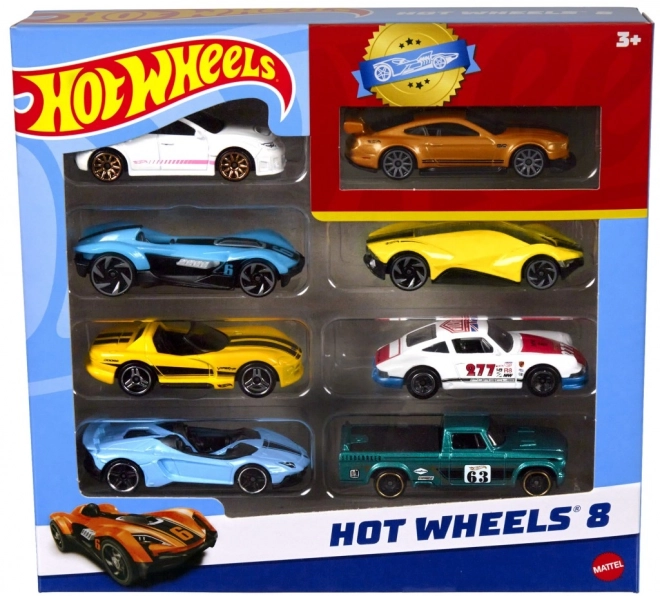Hot Wheels set 8 autića