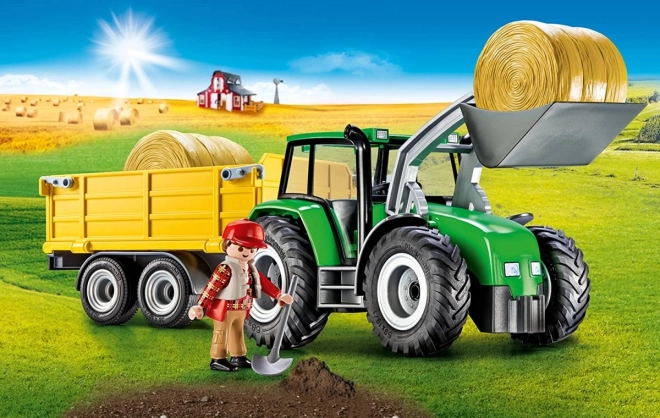 Set figurica zemlja 9317 Traktor s prikolicom