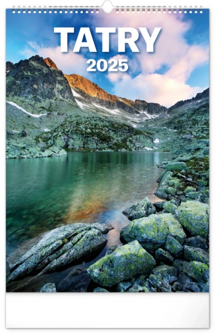 NOTIQUE Zidni kalendar Tatry 2025, 33 x 46 cm