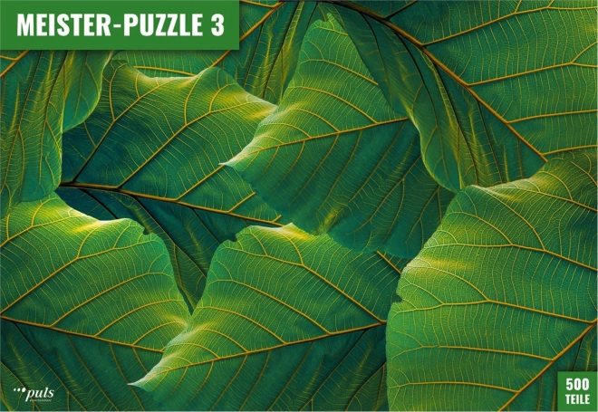 Puzzle PULS ENTERTAINMENT Meister-Puzzle 3: listovi, 500 dijelova
