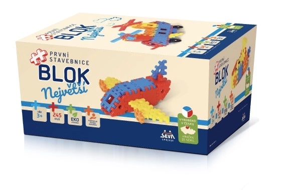 Konstrukcijski set BLOK Najveći plastični set
