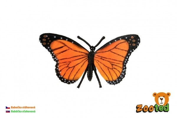 Monarha selica leptir zooted plast 11cm u vrećici