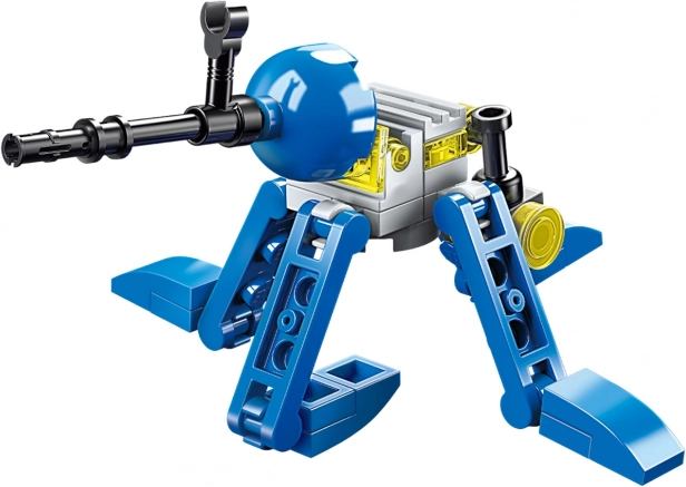 Konstruktorski set Qman robot pompom 3 u 1