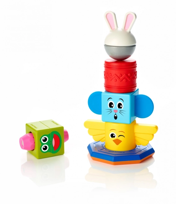 Magnetička građa SmartMax Moj prvi totem - 8 dijelova