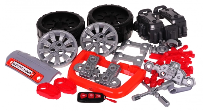 DIY Motor Master - set za malog mehaničara narančasta