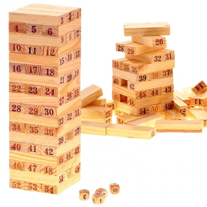 Drvene kockice Jenga Toranj