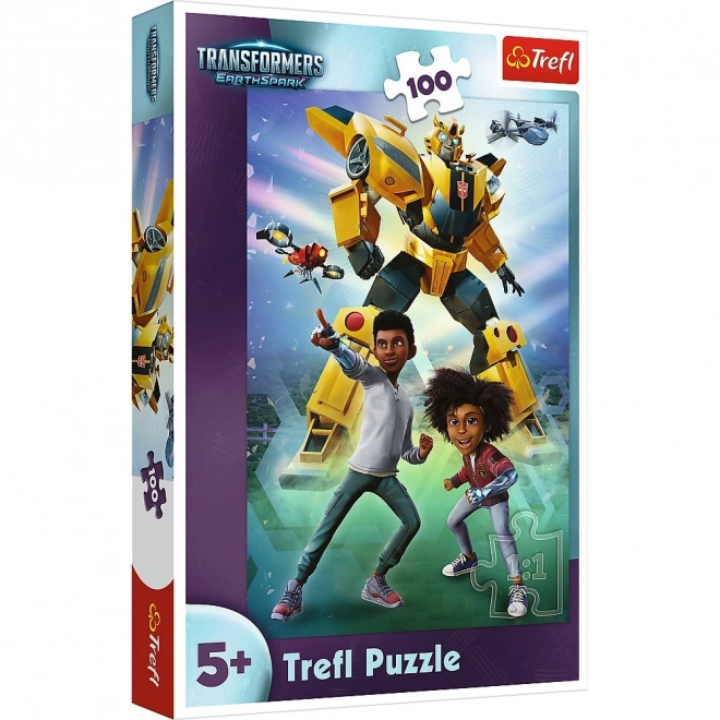 Puzzle 100 dijelova Tim Transformeri