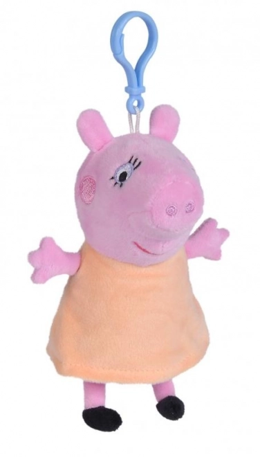 Praščić Peppa plišani privjesak za ruksak, 4 vrste