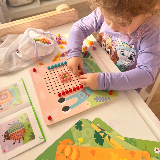 Drvena slagalica s kvačicama od Tooky Toy