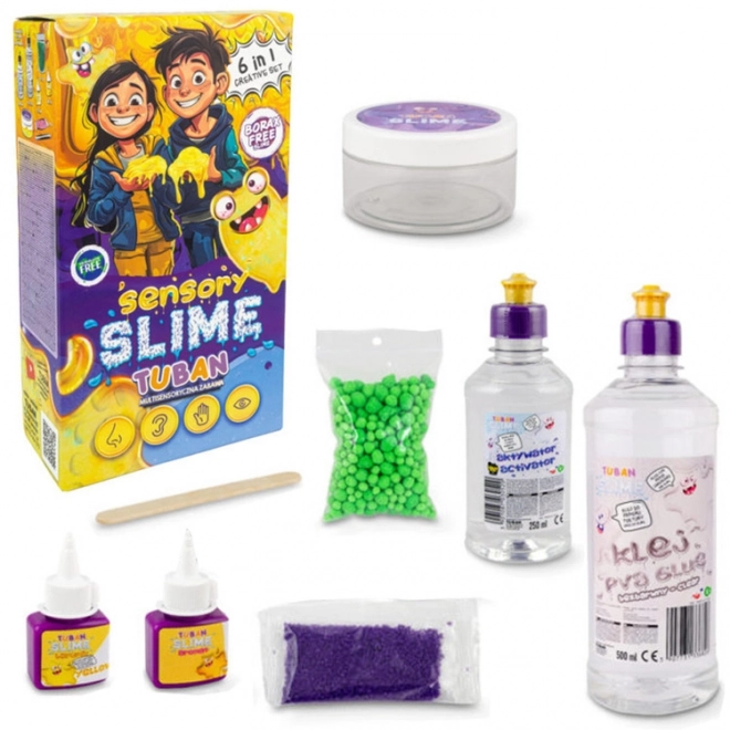Tuban Kreativni Set Sluz za Osjetilne Igre 6u1