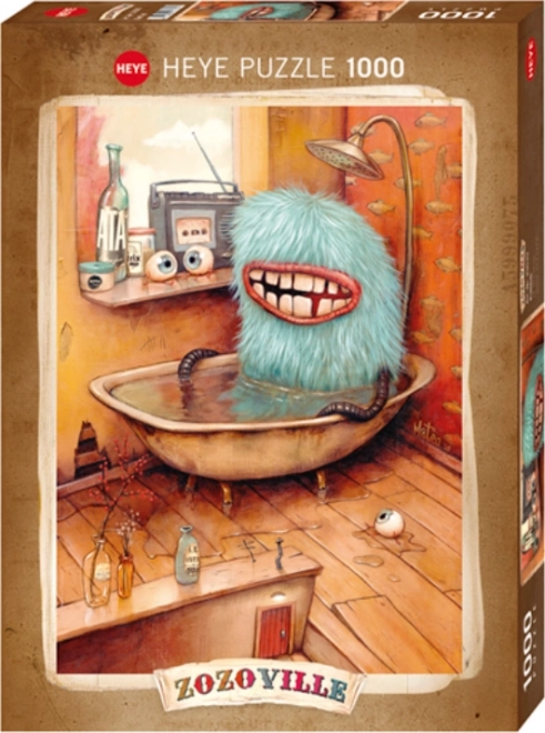 HEYE Puzzle Zozoville: U kadi 1000 komada