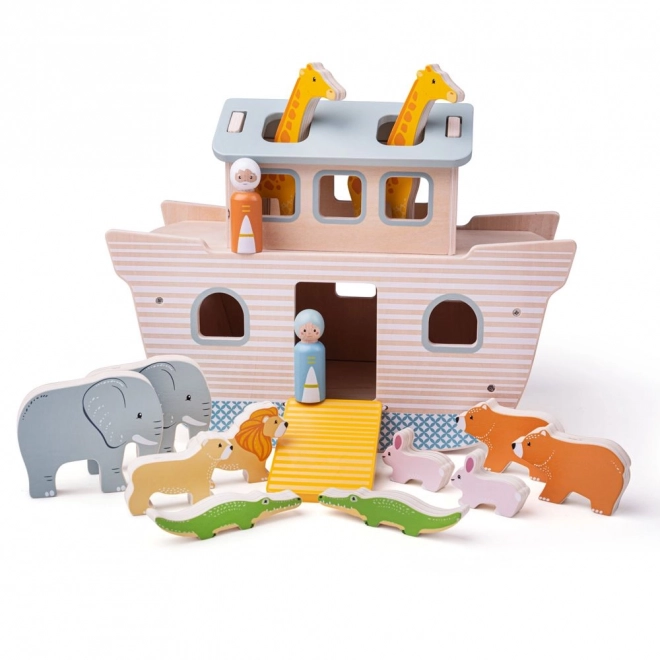 Drvena igračka Noina Arka od Bigjigs Toys