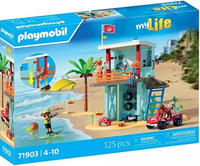 Set figurica MY LIFE 71903 spasilački toranj i plažni buggy