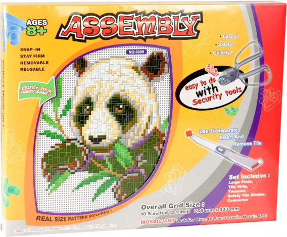 Mozaička panda za djecu