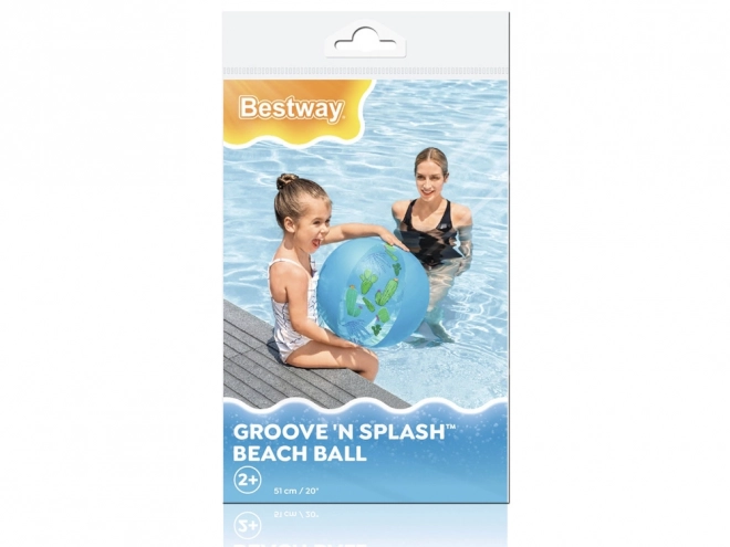 Bestway napuhujuća plažna lopta Kaktusi 51cm
