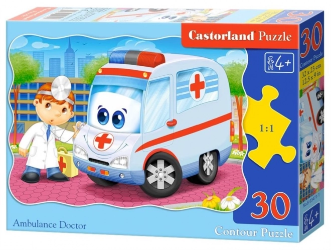 Puzzle Spasitelj Liječnik s 30 dijelova