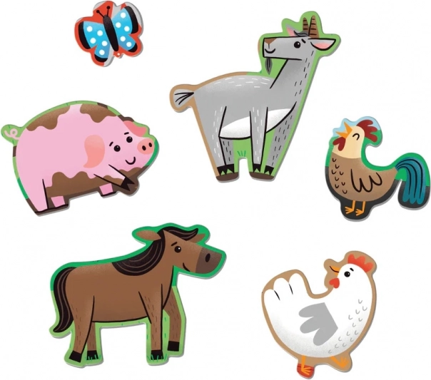 Mudpuppy puzzle za pod vodom Prijatelji s farme