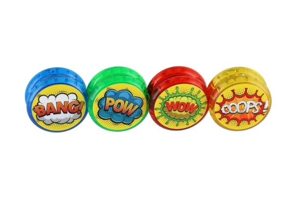 Jojo svjetleći plastika 6cm na baterije mix vrsta 12 komada u kutiji