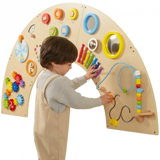 VIGA zidna manipulativna ploča Luk Montessori