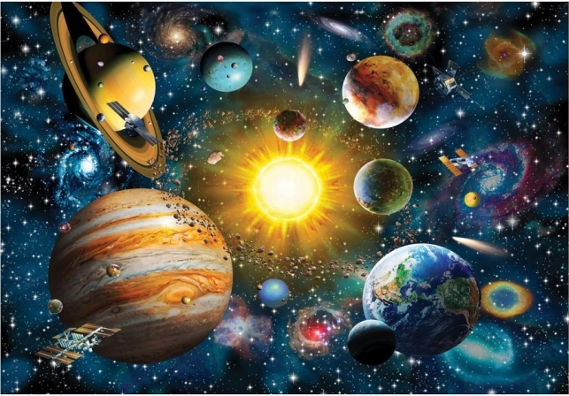 Puzzle Sunčev sustav 2000 dijelova