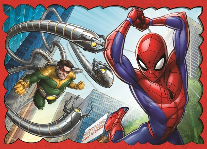 Slagalica 4u1 Herojski Spider-Man