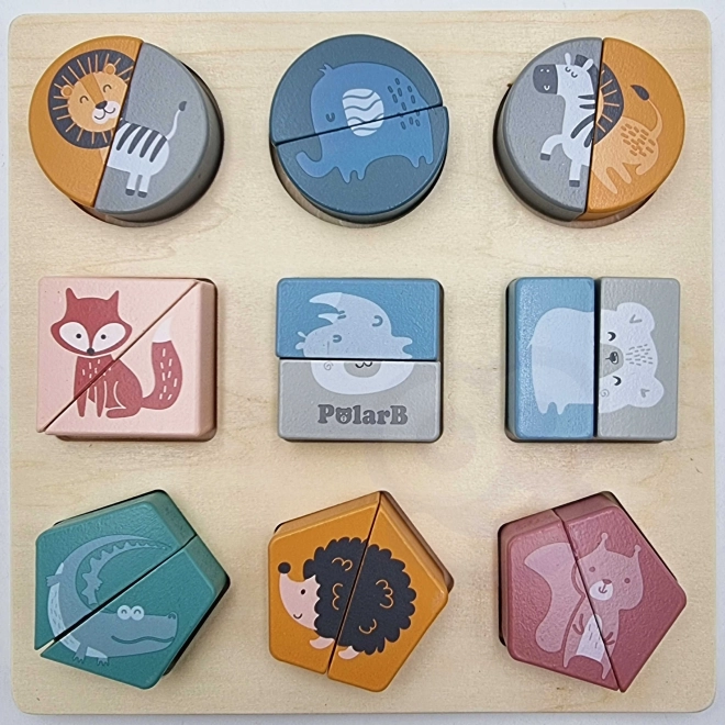 Oblikovne puzzle PolarB