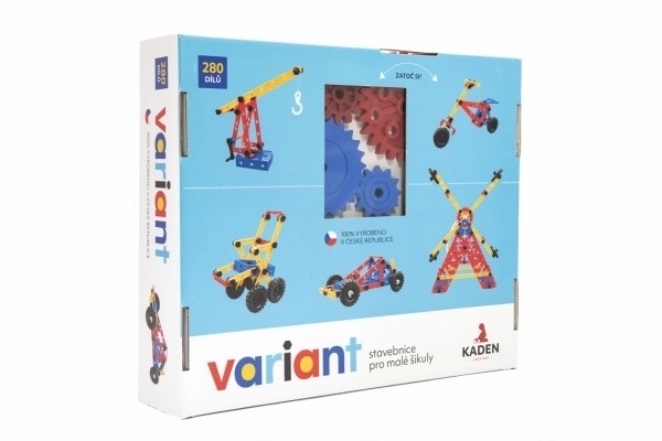 Konstrukcijski set Variant plastika 280 kom u kutiji 33x28x8 cm