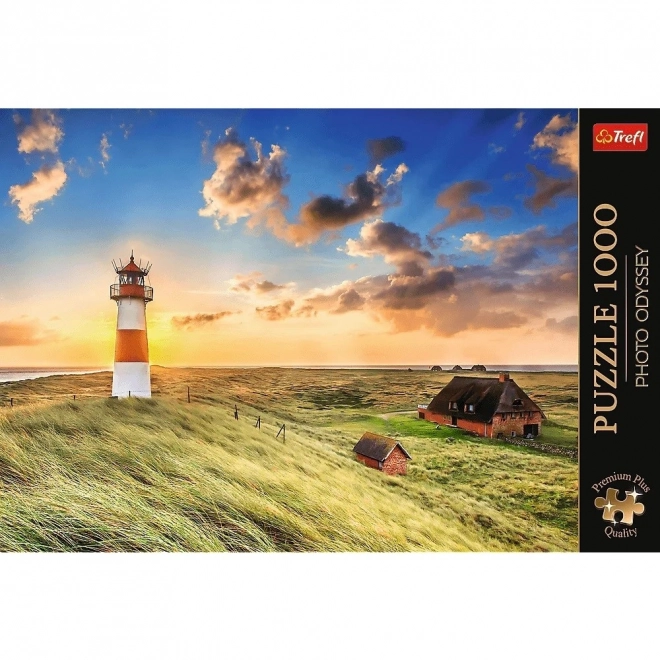 TREFL Puzzle Premium Plus Photo Odyssey: Svjetionik na otoku Sylt 1000 dijelova