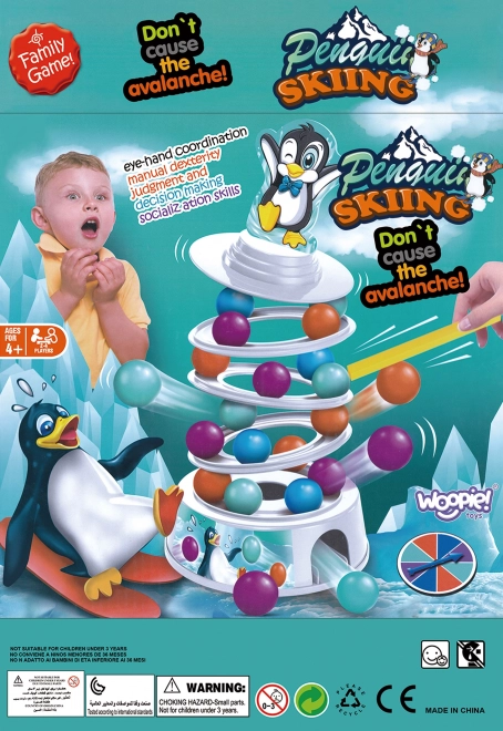 Woopie igra spretnosti Pingvin na tornju
