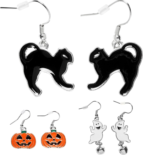 Set dječjih naušnica za Halloween